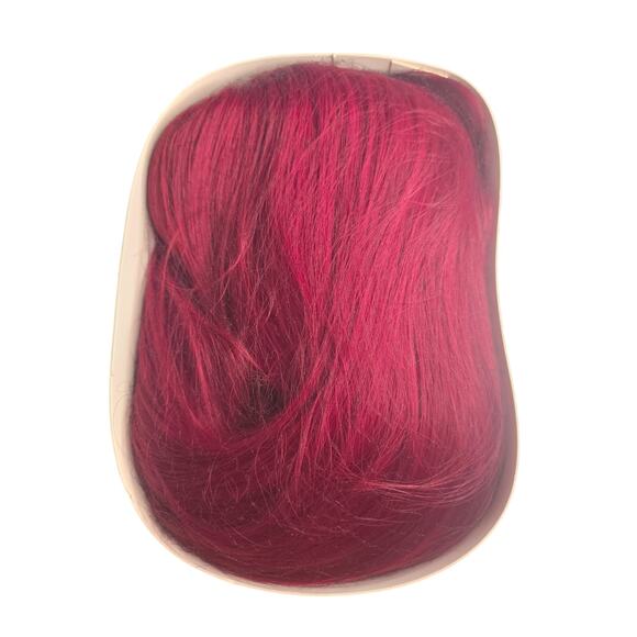 Full Bang Wine Red Color Synthetic Wig - Red Wine 22INCH - Picture 7 of 8